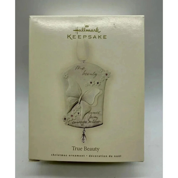 Hallmark Keepsake 2008 Ornament True Beauty Cancer Susan G. Komen Butterfly‎ NWT - Picture 1 of 3